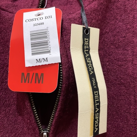 Dells Spiga burgundy color jacket (sz m) - Picture 3 of 9